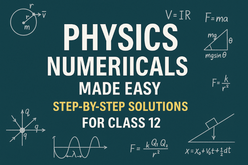 Class 12 Physics Numericals